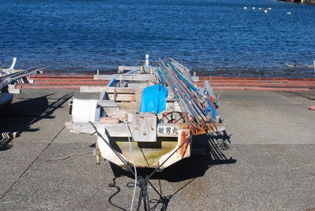 諸磯漁港の漁船
