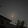 月と火星20201126平塚(撮影　剱持瑞穂）