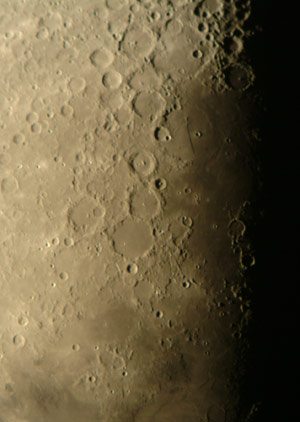 月面中央部の写真
